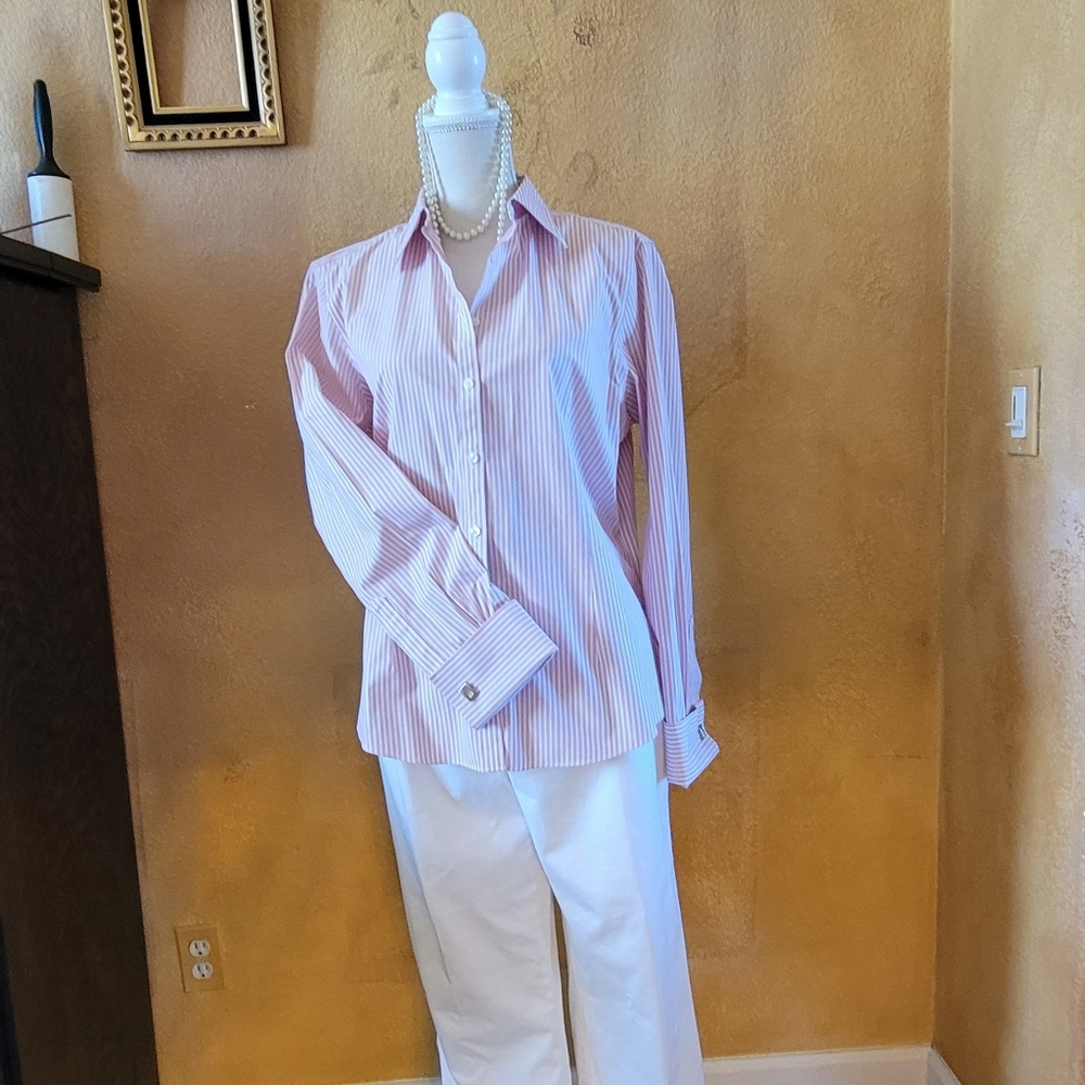 Brooks Brother's Cufflink (aka French Cuff) Shirt Size 14